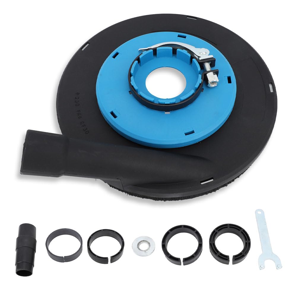 Carter Aspiration Meuleuse 230 mm - Capot de Protection Meuleuse pour Meuleuse d'angle 9 Pouces