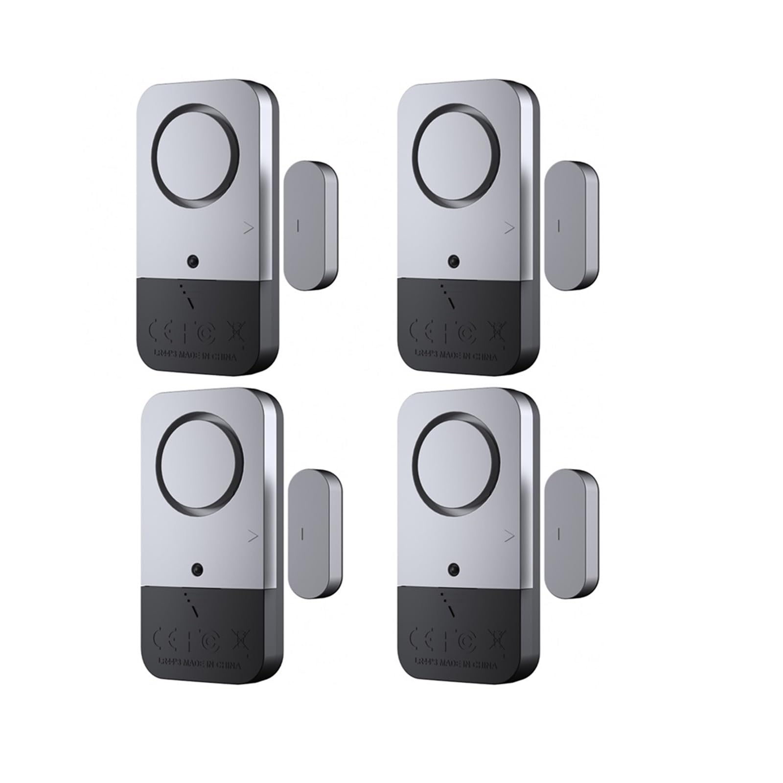Alarmas De Puerta, Sensores inalámbricos de puerta y ventana, alarma de 120dB, sis-tema de protección de seguridad antirrobo for el hogar, alarma antirrobo magnética for puerta y ventana Para La Segur