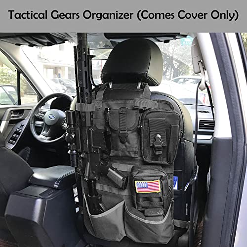 Molle Seat Back Organizer Molle Panel With Truck Gun Rack Tactical Seat Covers For Car Seat Protector Universal Fit Suv Truck Pickup F150 F250 #TOP1