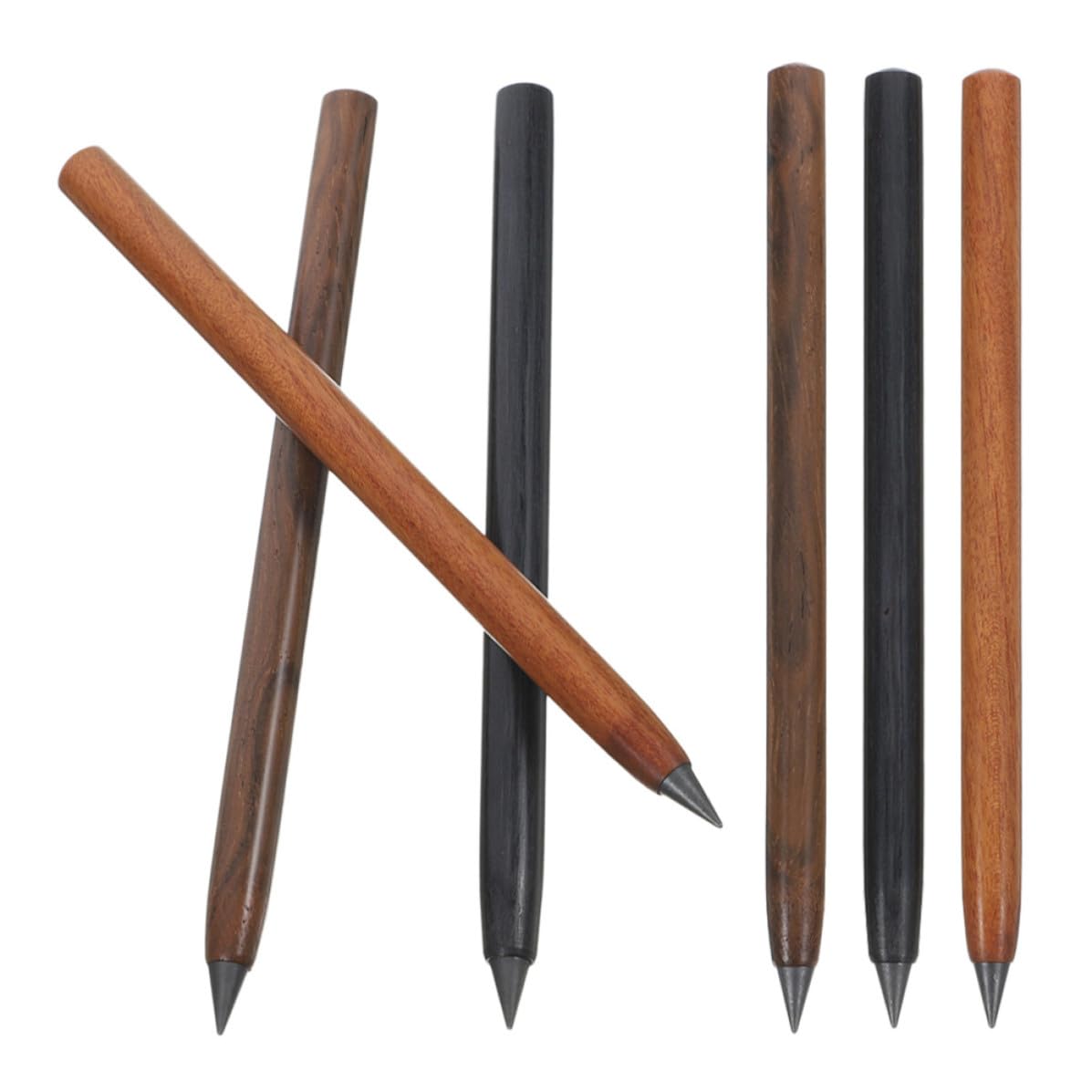 BESPORTBLE 6Pcs Graphene Wooden Pencils for Students and Professionals