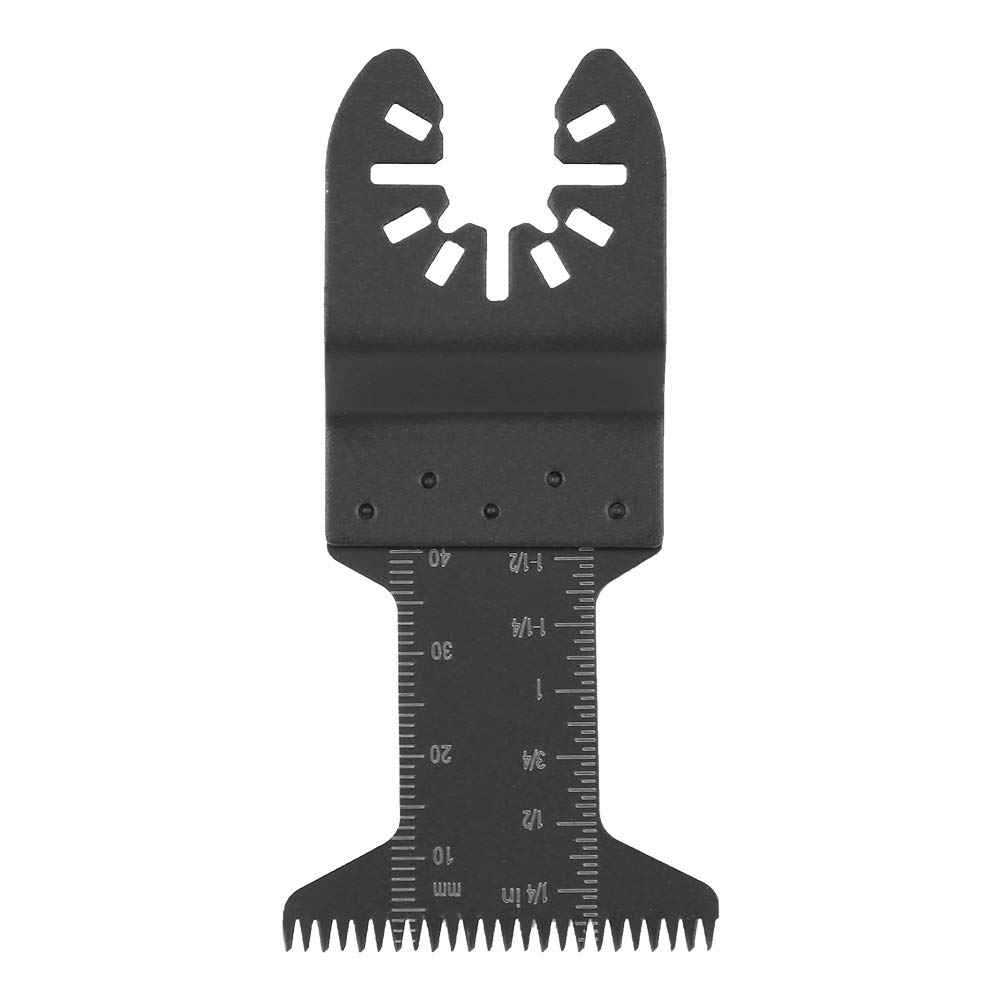 20 Hojas de Sierra Oscilante Multiherramienta, Hojas de Sierra de Dientes Largos para Corte de Madera y Metal 44mm