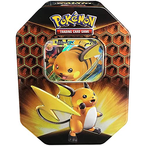 Pokemon TCG: Sun & Moon Hidden Fates - Raichu-GX Collector's Tin