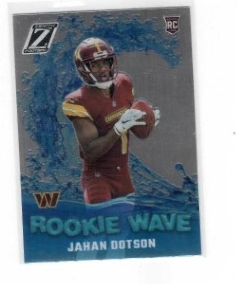 2022 Panini Zenith Rookie Wave #10 Jahan Dotson Washington Commanders NFL Football Card NM-MT
