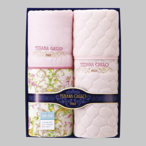 Amazon.co.jp: Tiziana Gallo 抗菌防臭肌布団&敷パット ピンク TGS