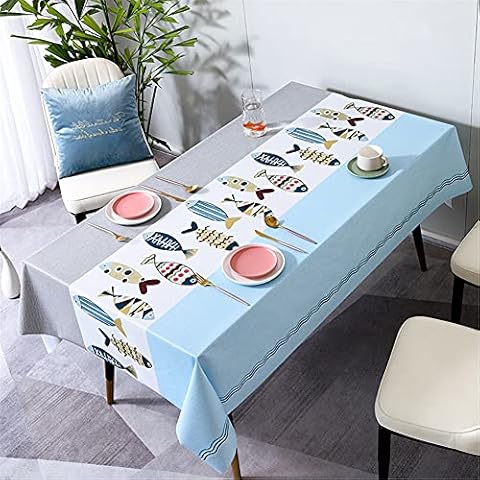 Hearda PVC Waterproof Square Tablecloth Protector Cover