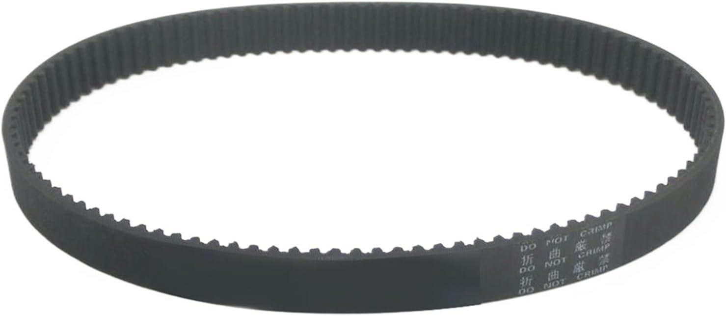 2pcs HTD3M Belt 15mm Width Rubber Transmission Belt 432/435/438/441/444/447/450/453/456/459/462mm Pitch Length Gear Belt