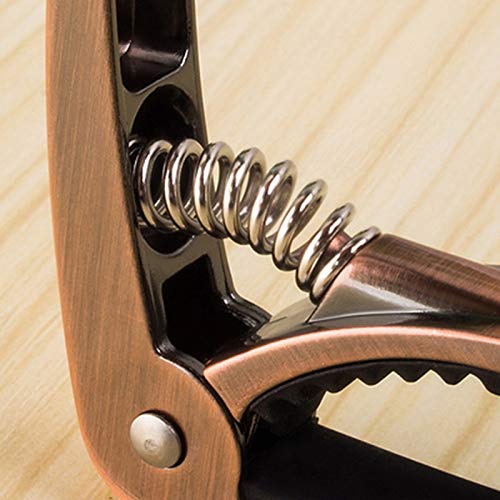 Capodastre Guitare avec 5 Médiators Capo en alliage de Zinc pour Ukulélé Acoustique Electrique Guitare Basse - Les Beatles, Paul McCartney, John Lennon, RIngo Starr, George Harrison Capodastre Guitare avec 5 Médiators Capo en alliage de Zinc pour Ukulélé Acoustique Electrique Guitare Basse – Image 6