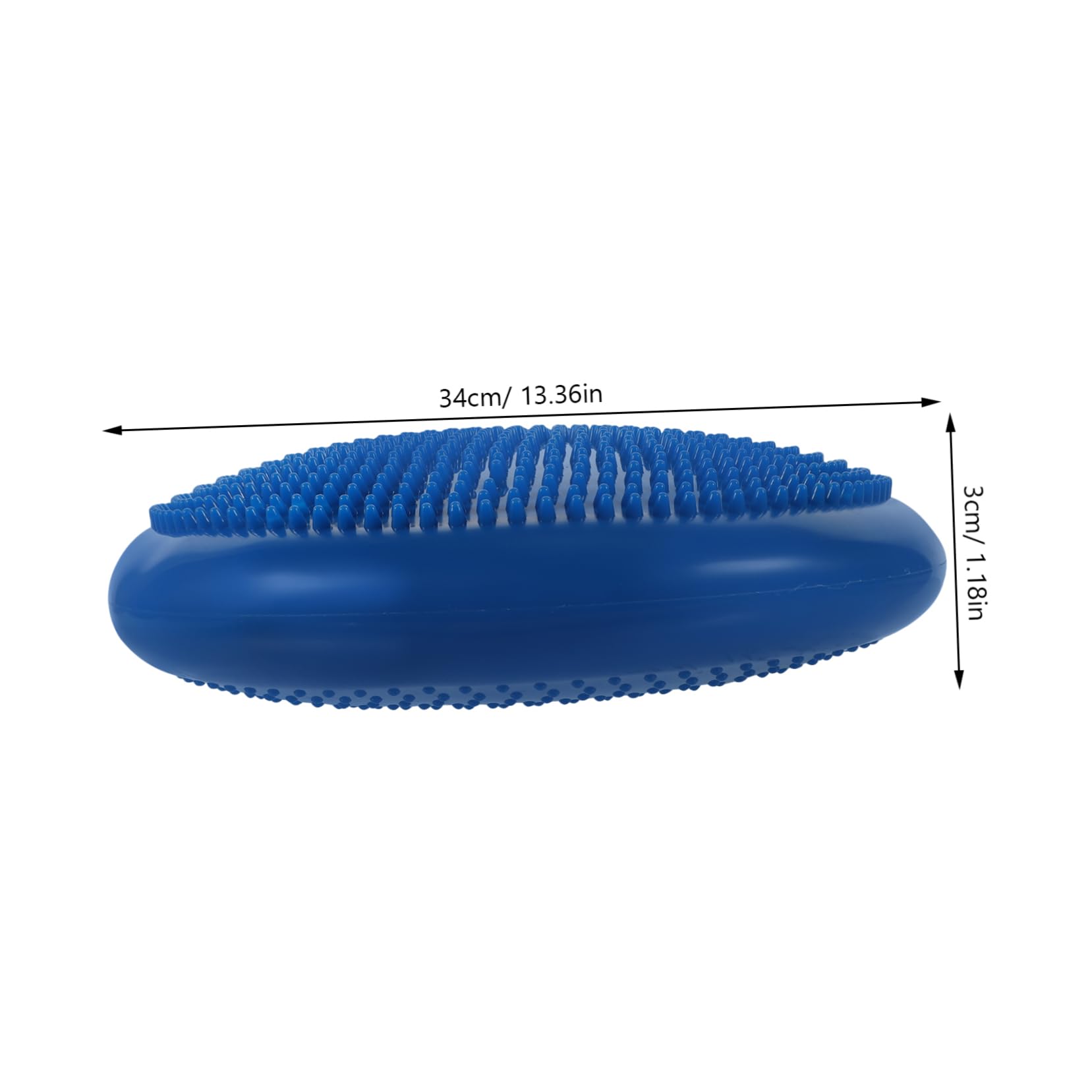 Abaodam Cojín De Equilibrio Inflable Cojín De Equilibrio Para Yoga y Ejercicios Casa Para Fortalecer El Torso y Aliviar El Dolor De Espalda
