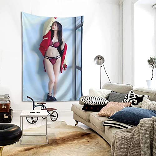 齋藤飛鳥タペストリー 写真 壁掛 個性タペストリー おしゃれ 壁飾り 背景布 家 多機能 リビング玄関 ポーチ掛け 飾り アートプリント 寝室 壁掛け テレビの壁 装飾 インテリア客間 新居祝い 152x102cm [2]