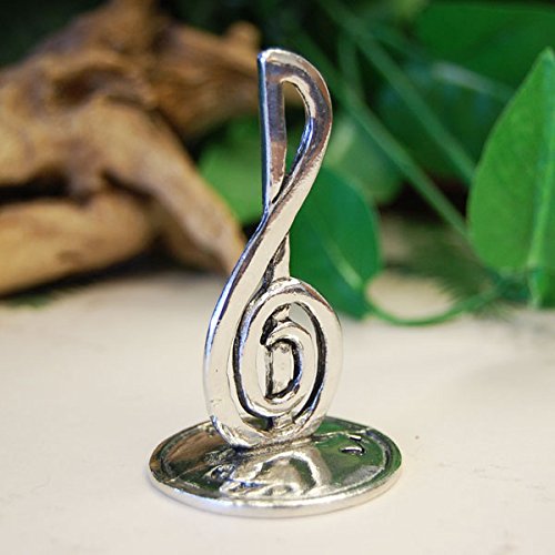 BuyGifts Music Pewter Treble Clef Ring Holder Gift for Musicians or Music Lovers