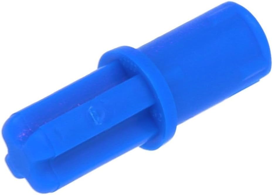 50 x LEGO® Technic, Axle Pin with Friction Ridges Lengthwise Blue