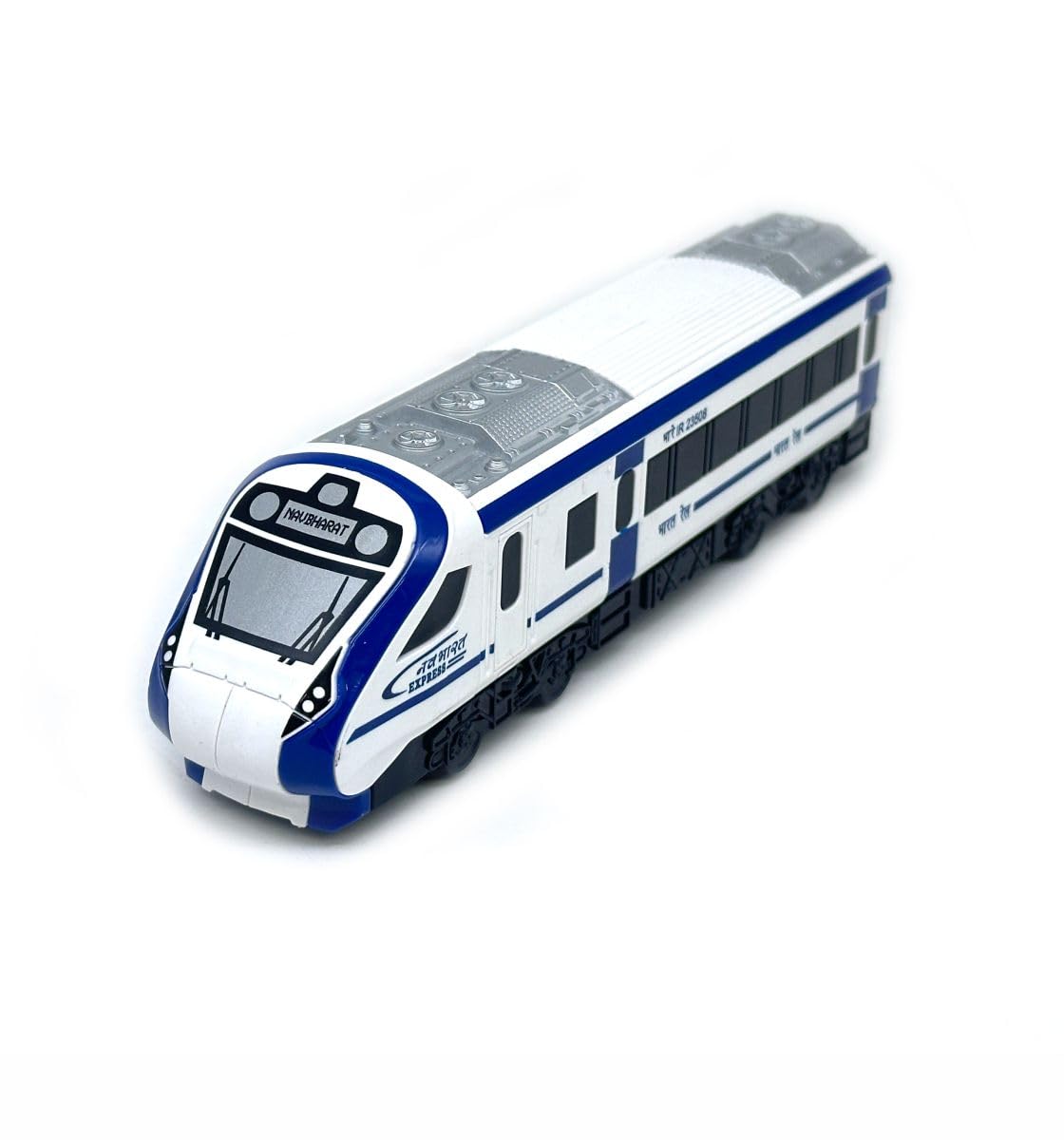 CENTY Nav Bharat Blue Express Pull Back Toy Train for 3Y+ Multi Colour-image-20