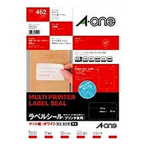 Amazon | エーワン ラベルシール プリンタ兼用 21面 22枚 72221 『 2