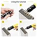 HIFESON Pneumatic Rivnut Gun with 10-24 & 10-32 & 8-32 Self-Locking Head Gun,Quick-Change Mandrels,Industrial Grade Adjustable Speed Pneumatic Thread Insert Tool