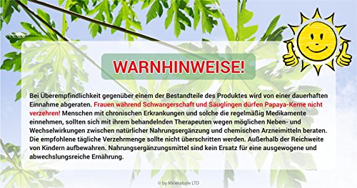 ERASVITAL Papaya pitten 250g Papaya zaden LET OP! Geen hybride zaden daarom ZEER INTENSIVER natuurlijke bittere smaak… - Image 7