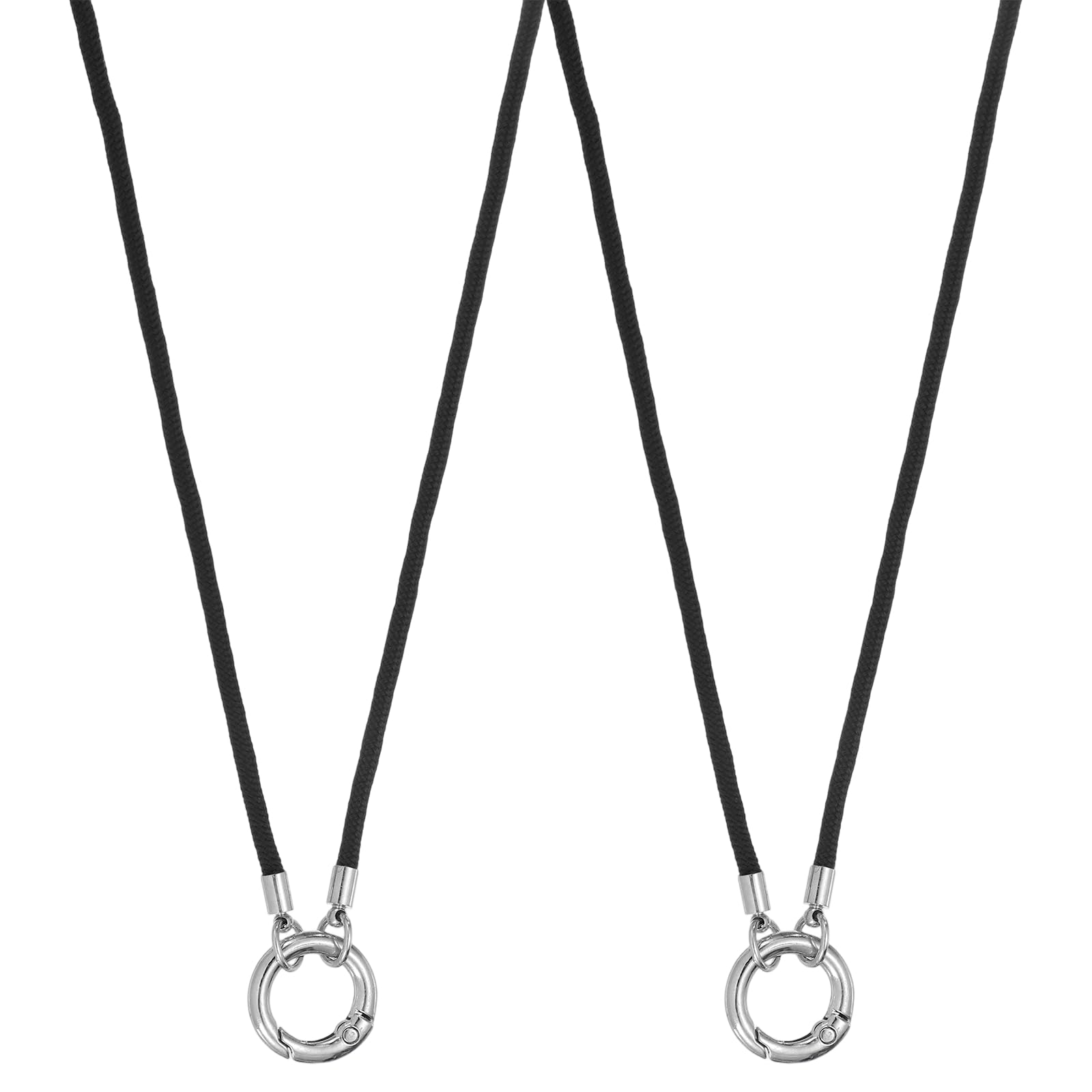 QUARKZMAN Cordino per OcchialeLaccetti per Occhiali Cinturino Anti-Smarrimento da Sole Catenella Occhiali Morbido e Portatile per Vista con Anello in Lega per Uomo e Donna