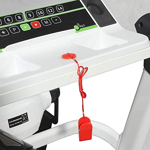 Treadmill Safety Key, Universal Treadmill Magnet Security Lock Round Switch Lock Fitness for Most Treadmill