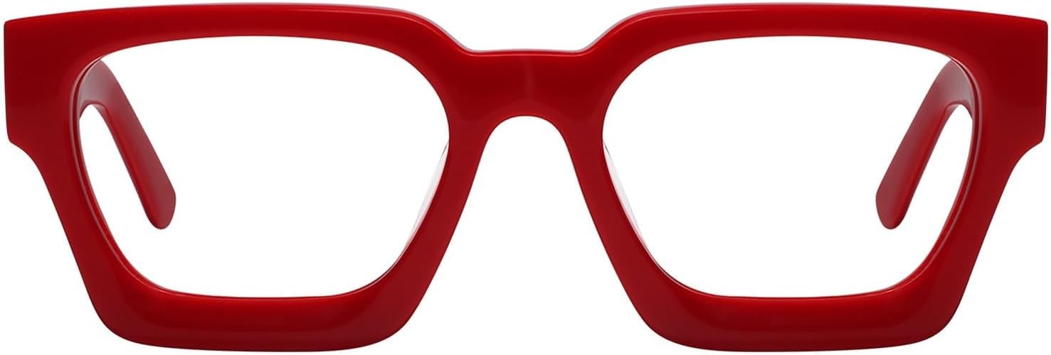 FYTOO Blue Light Blocking Reading Glasses - Modern Round Design Glasses for Women Men Anti Glare/Eyestrain Computer Readers