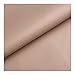 cuir synthétique Similicuir de vinyle de qualité supérieure, Similicuir Matière Imitation Cuir Tissu PU, Restaurant Chaises Canapés Voiture Sièges Tissu ( Color : Beige , Size : 1.38X2m(4.53X6.56ft) )