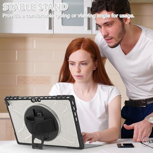 Coque Surface Pro 7 Plus antichoc avec béquille 360 rotative - 7