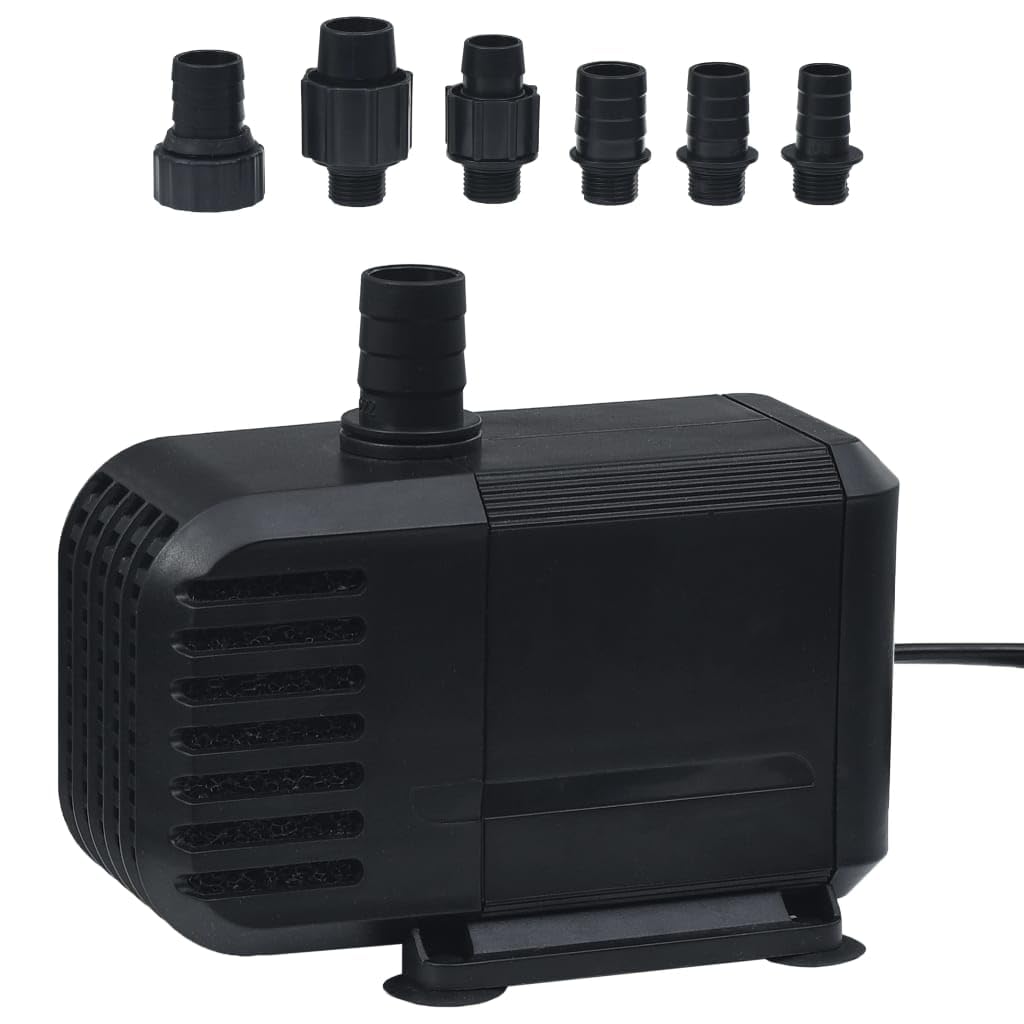 Bomba sumergible para acuario, 2500 l/h, compacta de ABS con 6 boquillas, ahorro de energía y silenciosa para acuario, estanque, circulación de piscina y fuente de agua en el jardín