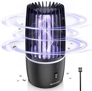 Insektenvernichter, 2 IN 1 Insektenvernichter Elektrisch Mückenlampe, Insektenfalle Moskito Killer mit UV-Lampe, Elektrische Mückenfalle Moskito Killer für Schlafzimmer Camping Garten Innen und Aussen