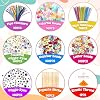 LINAYE 3000PCS Arts and Crafts Supplies Kit for Kids, All in One DIY Craft Box Kits, Craft Supplies Set Include Pompoms, Pipe Cleaners for Kids Ages 4-6 6-8 Birthday Gifts for Boys Girls #2