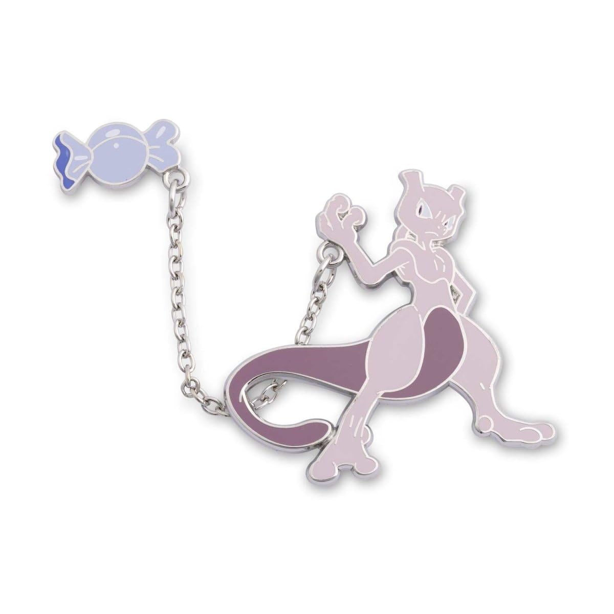 Pokemon Center: Mewtwo with Rare Candy Held Item Pin
