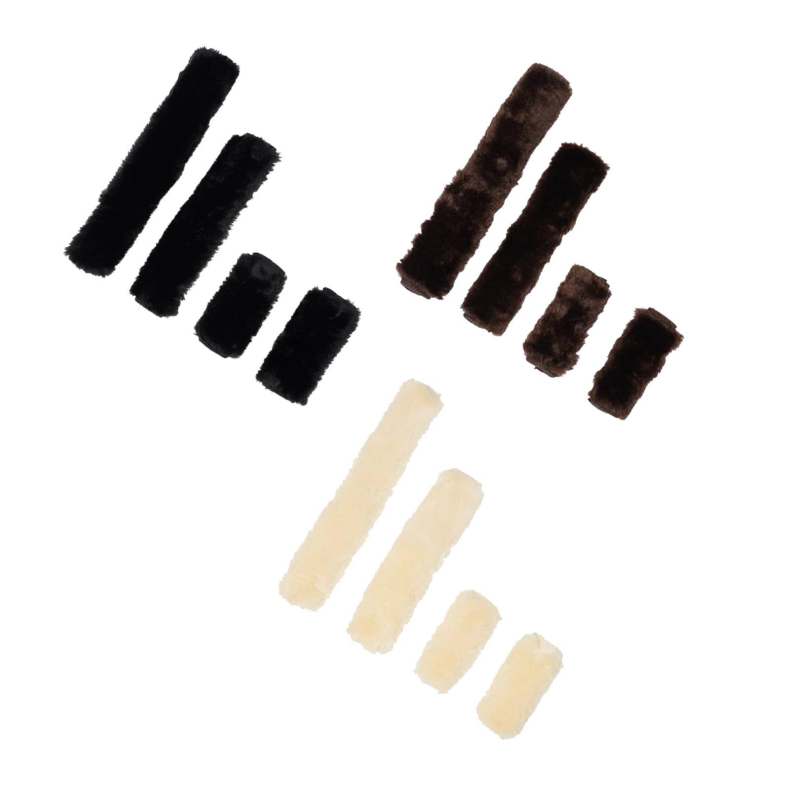 LeMieux Simuwool 4-Piece Headcollar Set Natural