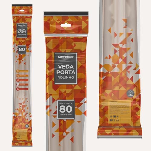 Veda Porta Rolinho - Branco 80cm - Comfort Door