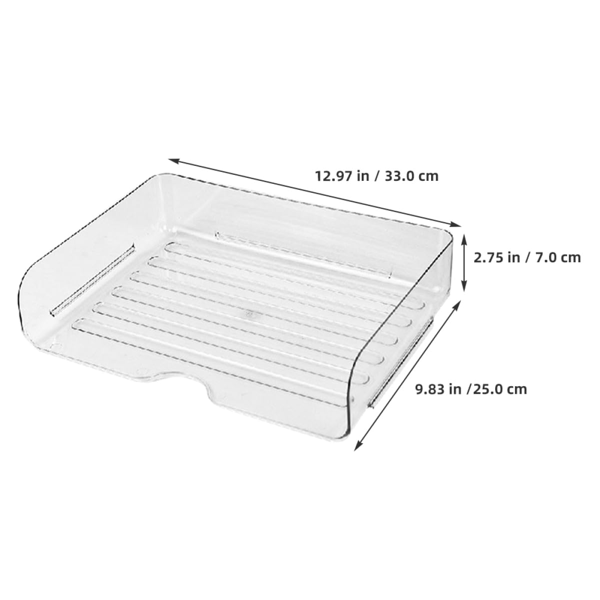 NUOBESTY 4stücke Teilige Stapelbare Papierablagen Schreibtischablagen Für Büro Papier-organizer Stapelbare Ablagen Schreibtisch-papierablage Aktenständer Büro-organizer Ablage Für
