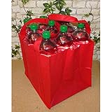 Aus leichtem Polyester-Gewebe gefertigt. mit eingelegtem Boden.