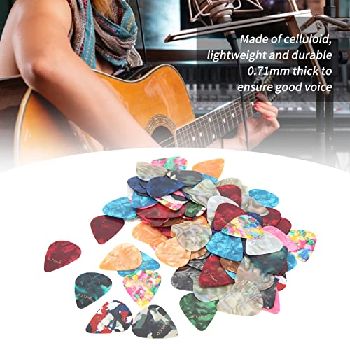 Médiators de Guitare, 100PCS 0.71mm Épaisseur Celluloid Pick Set Accessoires D’instruments de Musique de Remplacement - Les Beatles, Paul McCartney, John Lennon, RIngo Starr, George Harrison Médiators de Guitare, 100PCS 0.71mm Épaisseur Celluloid Pick Set Accessoires D'instruments de Musique de Remplacement – Image 5