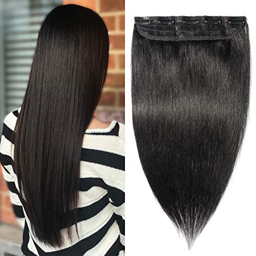 S-noilite Secret Wire Extensions Human Hair Hidden String Crown Hair 16" 115g #12P613 Golden Brown Bleach Blonde One Piece Invisible Miracle Wire In Hairpiece Remy Hair