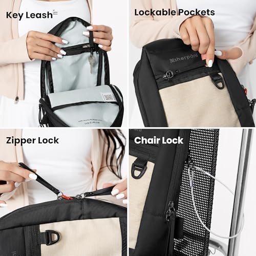 Image of Sherpani Metro, Reversible Anti-Theft Sling Bag, 5L Travel Crossbody Backpack, Chest Purse for Travel, Hiking, or Everyday