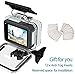 FitStill 148FT/45M Waterproof Housing for Go Pro Hero 2018/7/6/5 Black,Protective Underwater Dive Case Shell with Bracket for Go Pro Hero7 Hero6 Hero5 Black Action Camera Accessories