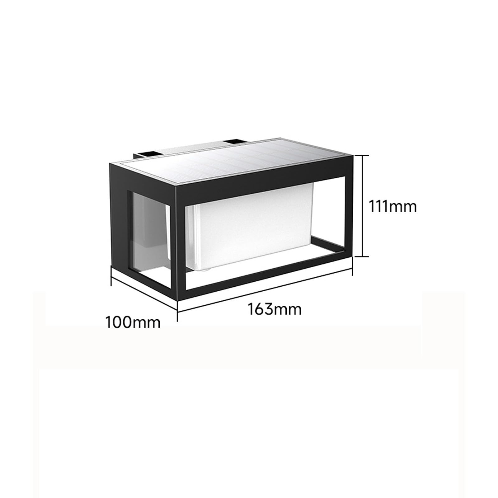 LED Solar Exterior Apliques de Pared con Sensor de Movimiento Lámpara de Pared Solar Recargable Iluminación de Pared Impermeable IP65 para Jardín Valla Patio (Luz Cálida,2 Piezas)