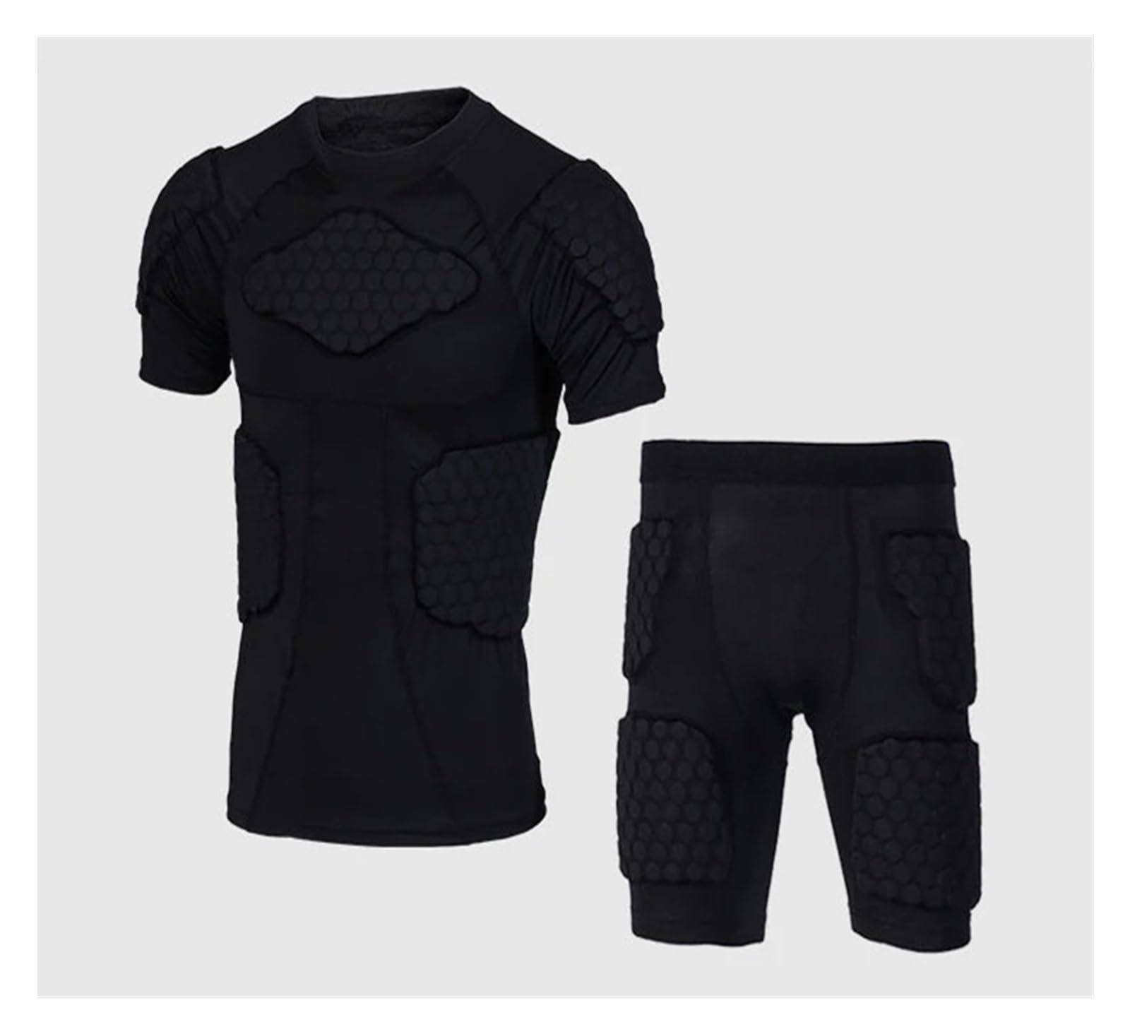 Camiseta de fútbol Acolchada Camisetas Acolchadas de Rugby for Portero fútbol, ​​Camisetas, ​​Ropa Deportiva Entrenamiento con Esponja for, Ropa Protectora