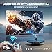 Mini-Projector with WiFi and Bluetooth, [600ANSI/Electric Focus] Native 1080P 4K Portable-Outdoor-Movie Projector, 270°Adjustable Stand/Auto Keystone, TOPTRO Smart-Proyector for Phone/TV Stick