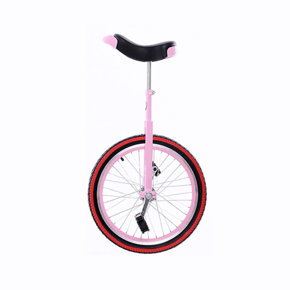 Safe And Stable Wheel Unicycle, With Adjustable Seat Adult'S Trainer Unicycle, Anti-Slip And Drop Tire Balance Cycling, Suitable For Children/Adult Unicycles 16 Inch Orange Durable
