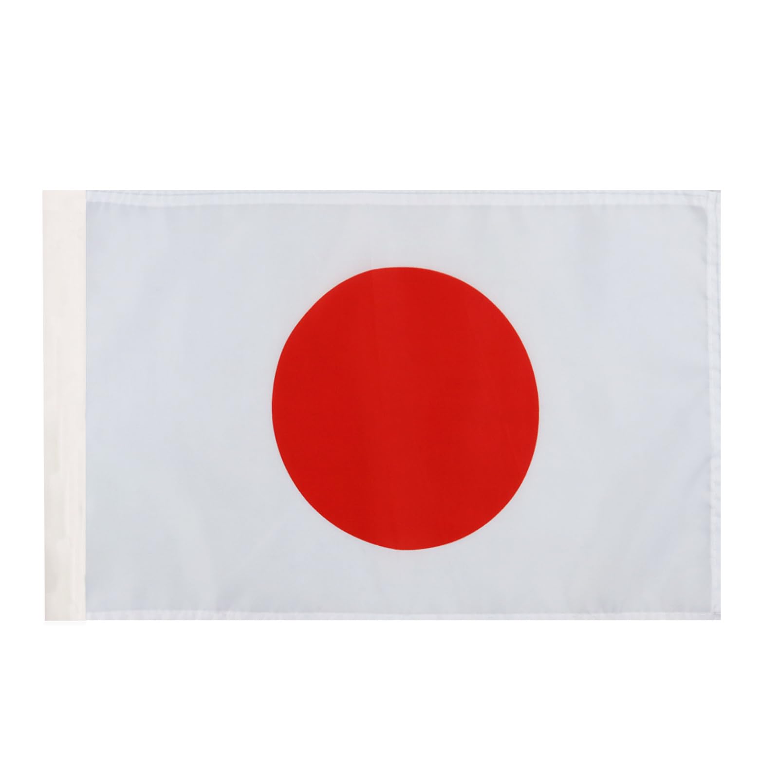 AZ FLAG - Japan Flag - 18'' x 12'' - 100% Polyester Japanese Small Banner with Sleeve - Fade Resistant - Vivid Colors - 18x12 in - 45x30 Cm