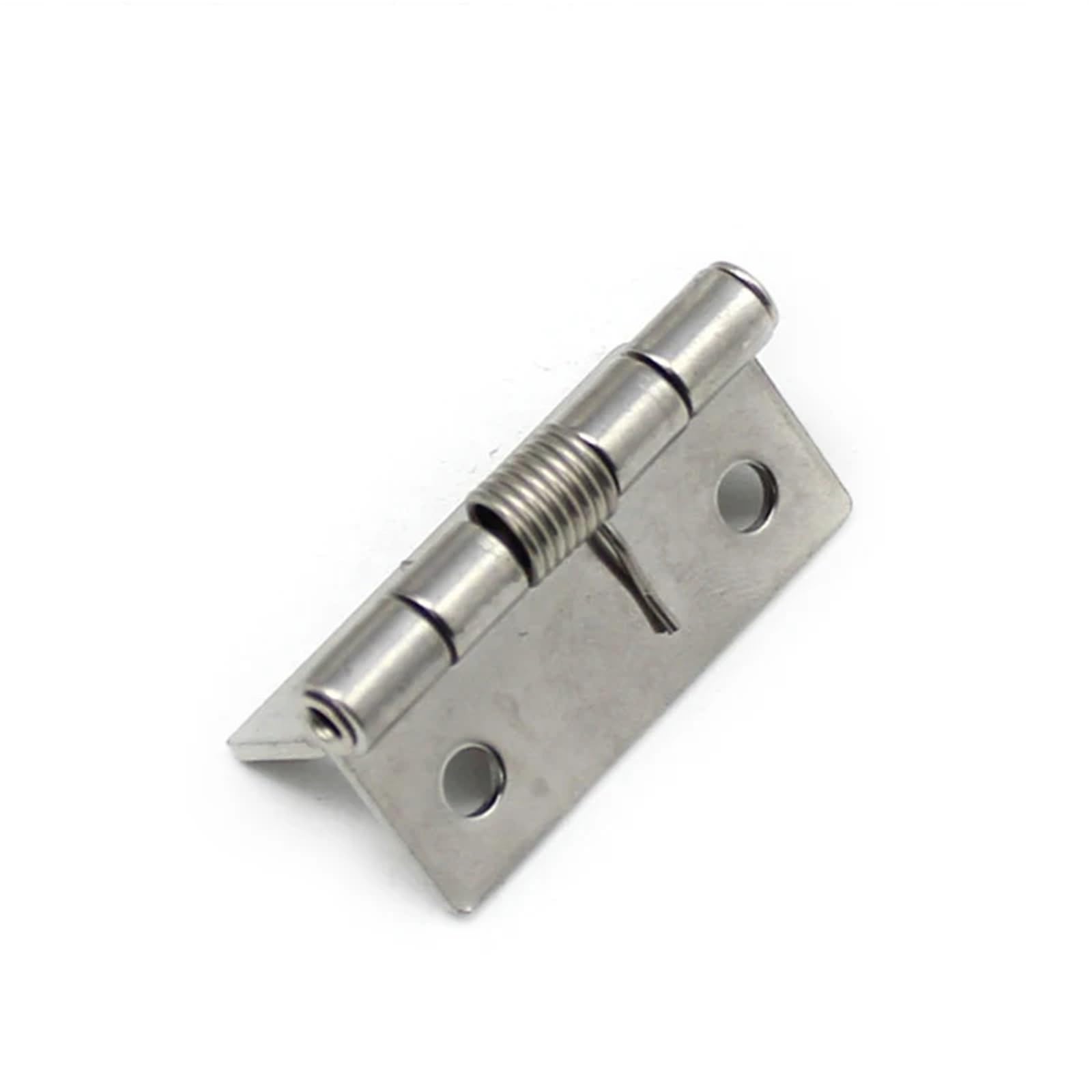 Rwgbsfjq One Color 304 Stainless Steel 1.5-Inch Spring Hinge Industrial Machinery Automation Equipment Box Reset 1Pcs