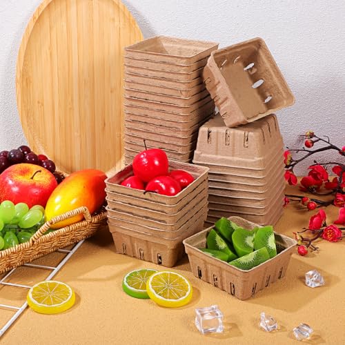 Cesta para almacenar frutas y verduras biodegradable para organizar encimeras de cocina 5