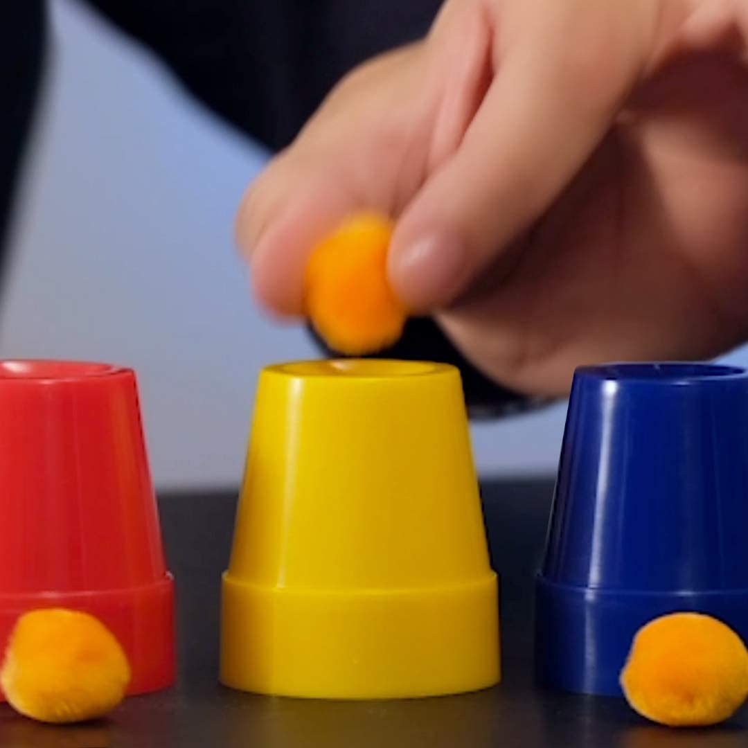 Marvin's Magic - Juego de Trucos de Magia de Madera para Niños - Incluye Bloques de Escape - Conejo Que Desaparece - Naipes Que Suben - Set Educativo - Regalo Ideal Cumpleaños