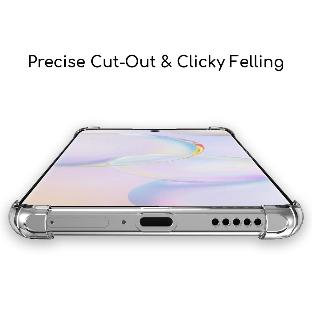 EbestStar Handyhülle Für Honor 70 — Transparente TPU-Schutzhülle Mit Panzerglas — Stoßfest & Rutschfest