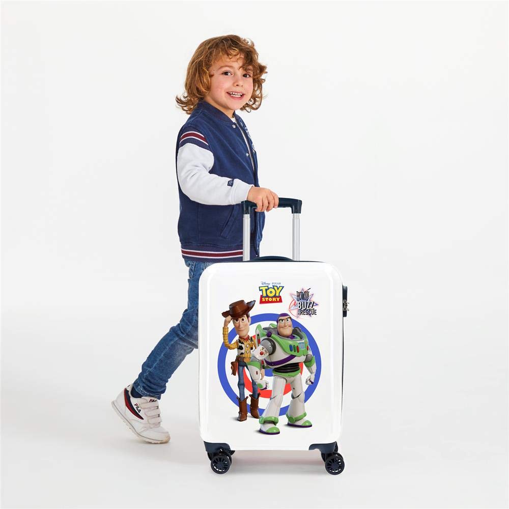 Disney Toy Story 4 Trolley cabina Multicolore 37x55x20 cms Rigida ABS Chiusura a combinazione numerica 32L 2,5Kgs 4 doppie ruote Bagaglio a mano