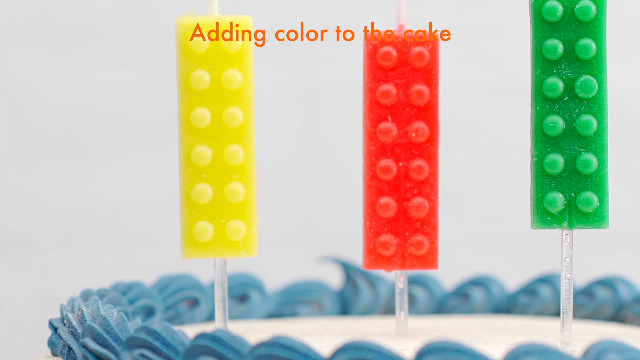 Image of BBTO 16 Pcs Building Block Candles Brick Birthday Cake Candles Topper Sparkler Novelty Decor Building Block Construction Party Themed Decoration Favor for Birthday Baby Shower Summer Party Supplies