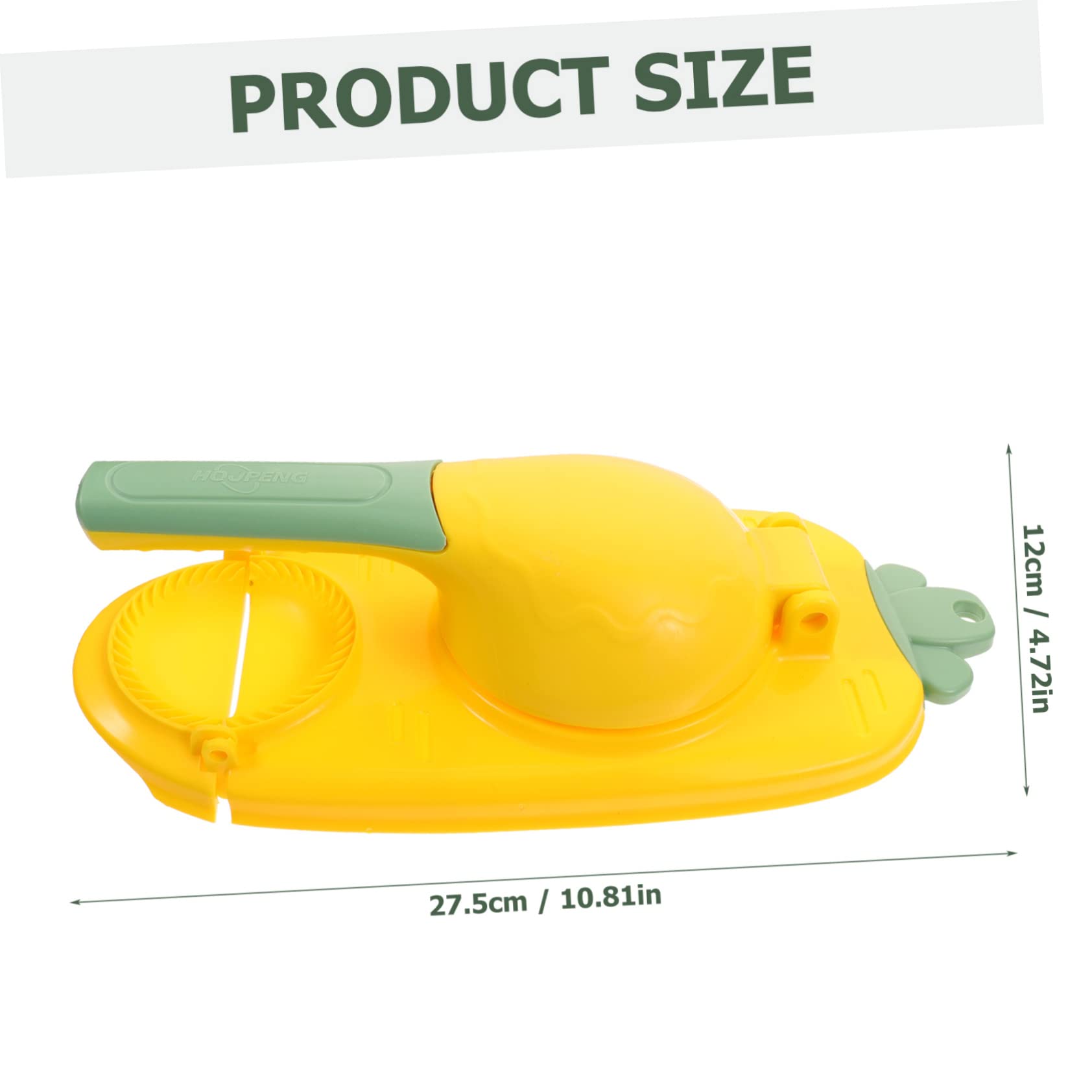 STOBAZA Professional Dumpling Presser Sturdy Handles Portable Easy to Use for Kitchen