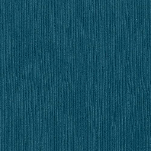 Bazzill BLUE CALYPSO 12x12 Textured Cardstock | 80 lb Teal Blue Scrapbook Paper | Premium Card Making and Paper Crafting Supplies | 25 Sheets per Pack