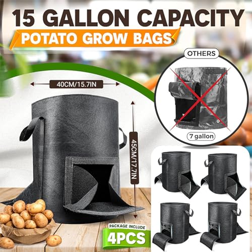 Bolsas de cultivo de 10 galones para cultivar verduras en tu terraza 7